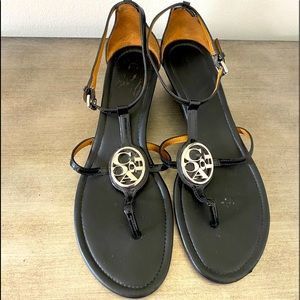 Coach Patent Sandals